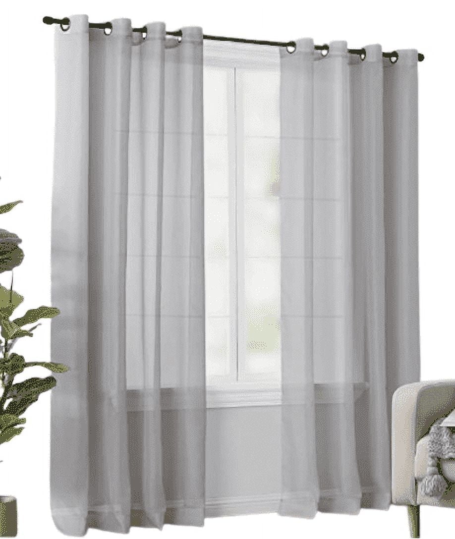 Shielding 100% Silver Spun Curtain EMF Protection (LightGray100%SilverSpunCotton)